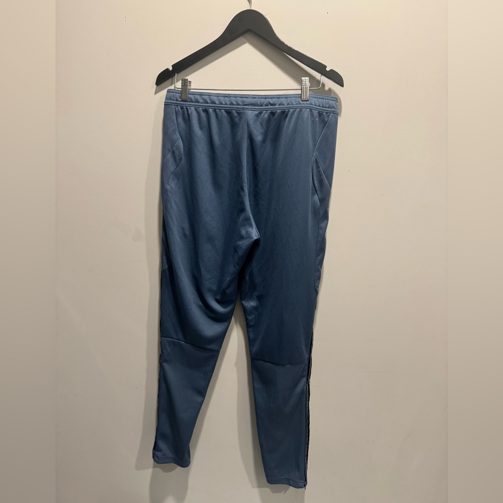 Adidas Teal Joggers with Black Stripes - Picture 3 of 3